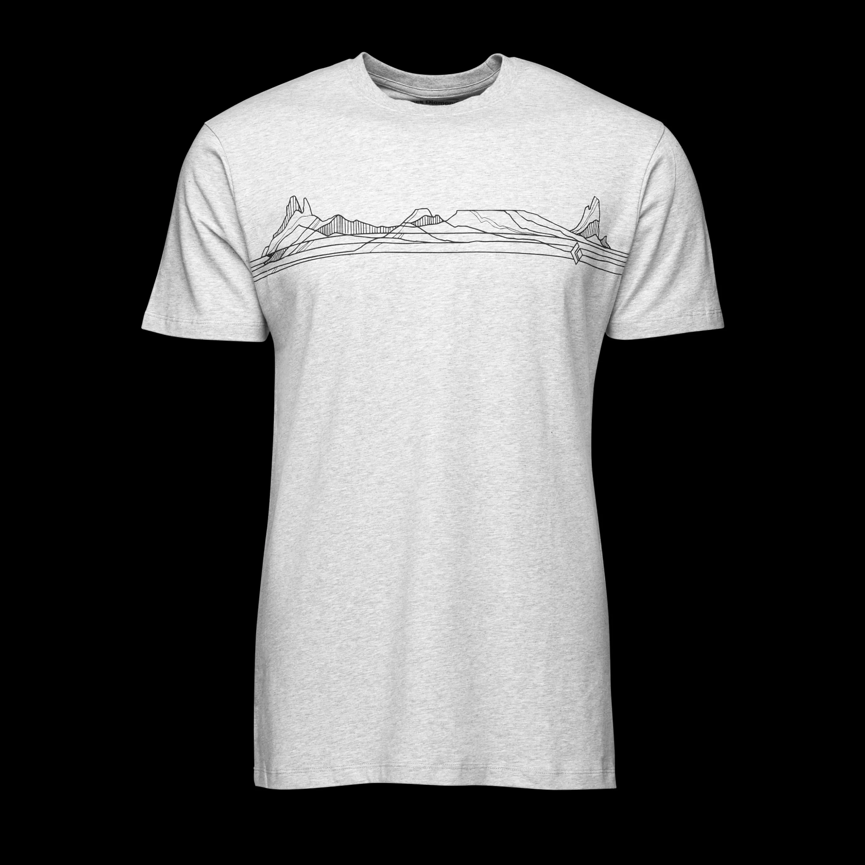 Desert Lines Tee - Men's-Black Diamond Discount