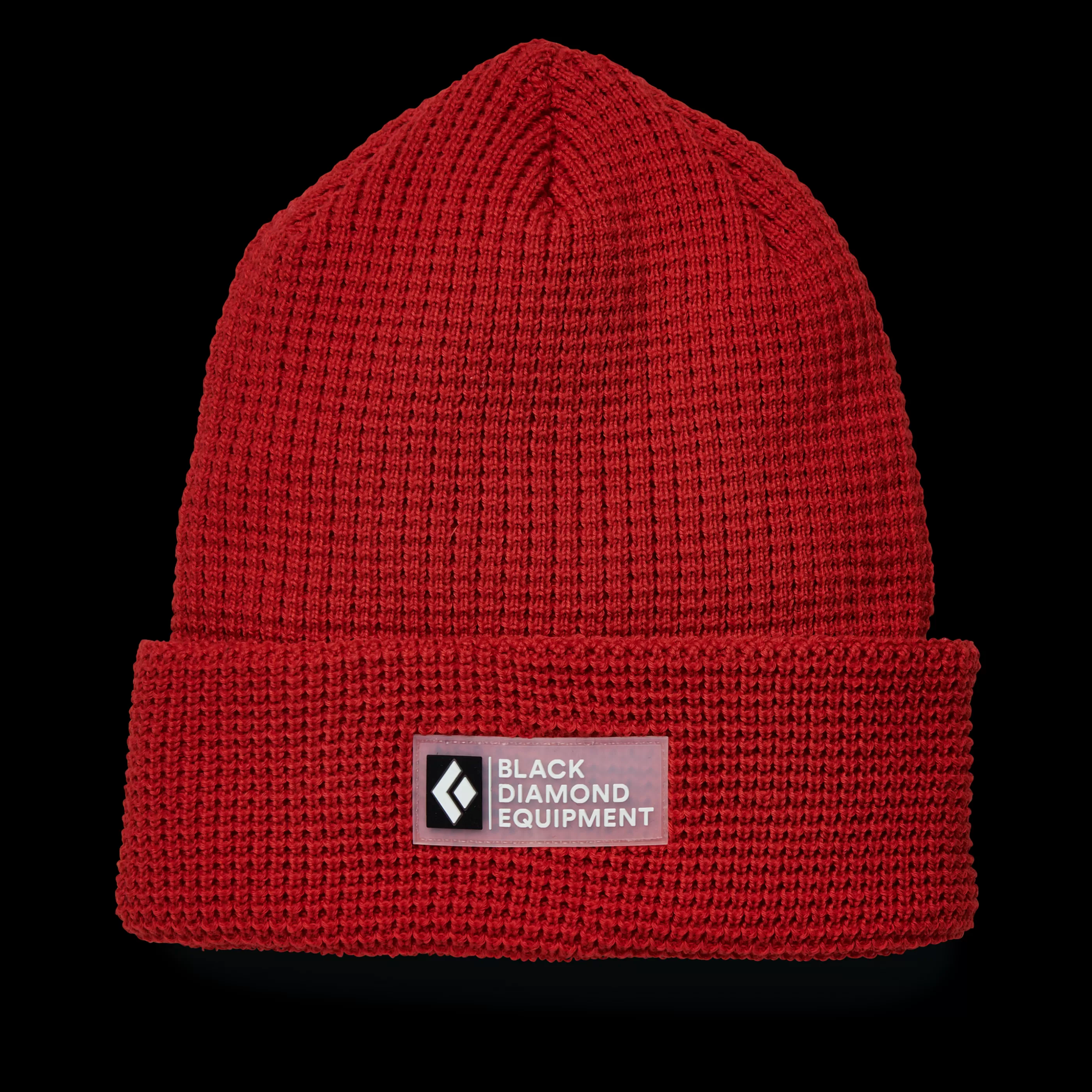 Double Waffle Beanie-Black Diamond Fashion