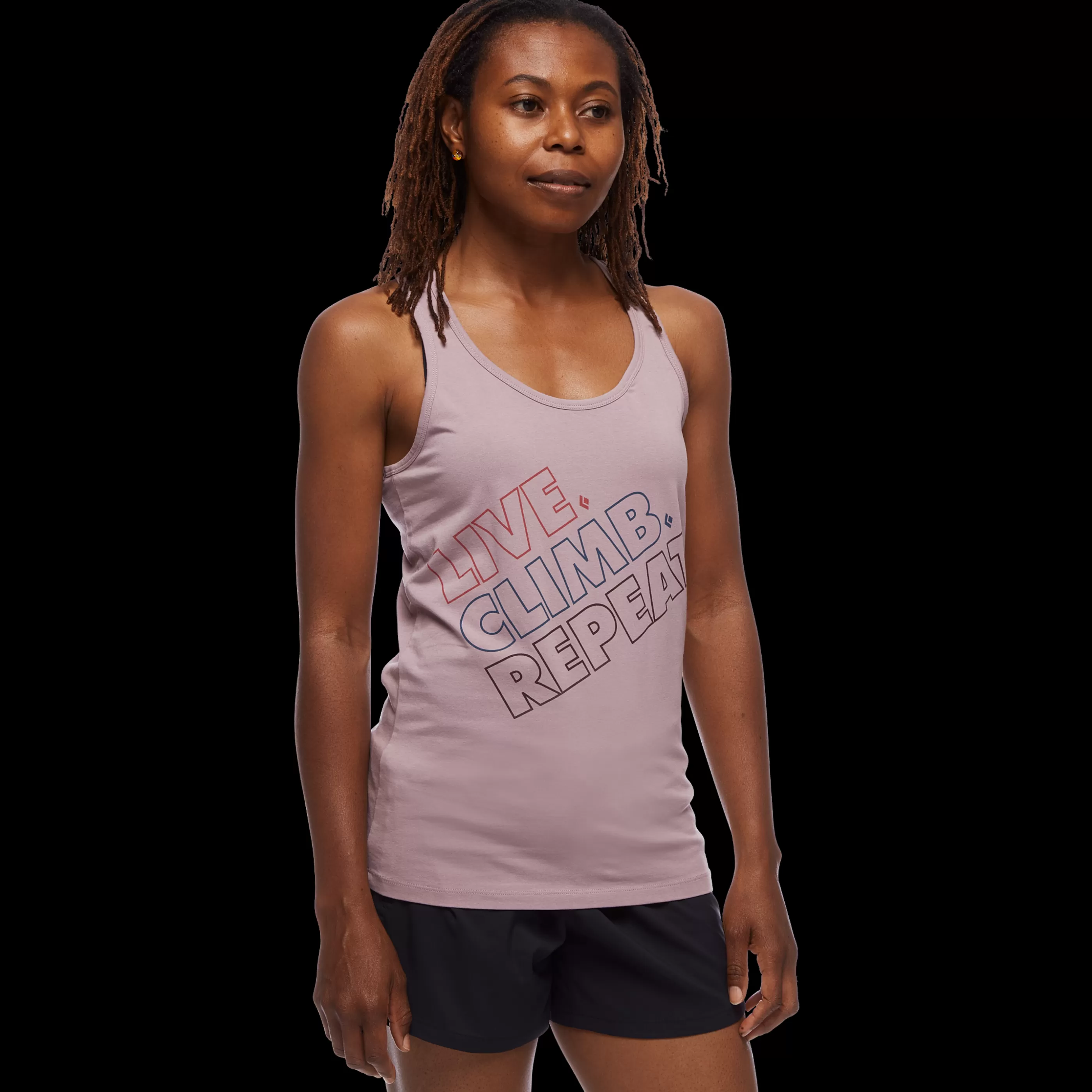 Live.Climb.Repeat. Tank - Women's-Black Diamond Sale