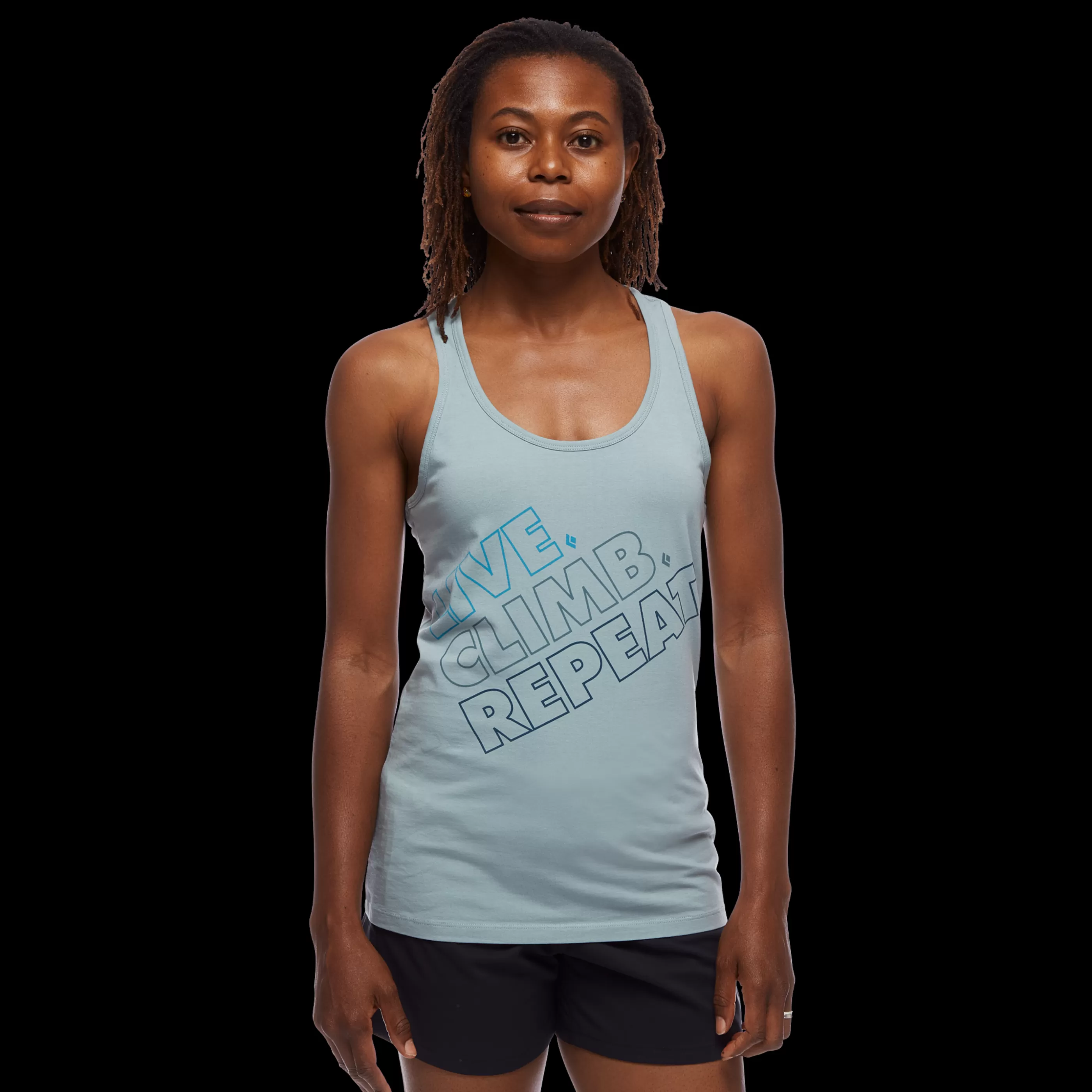 Live.Climb.Repeat. Tank - Women's-Black Diamond Sale