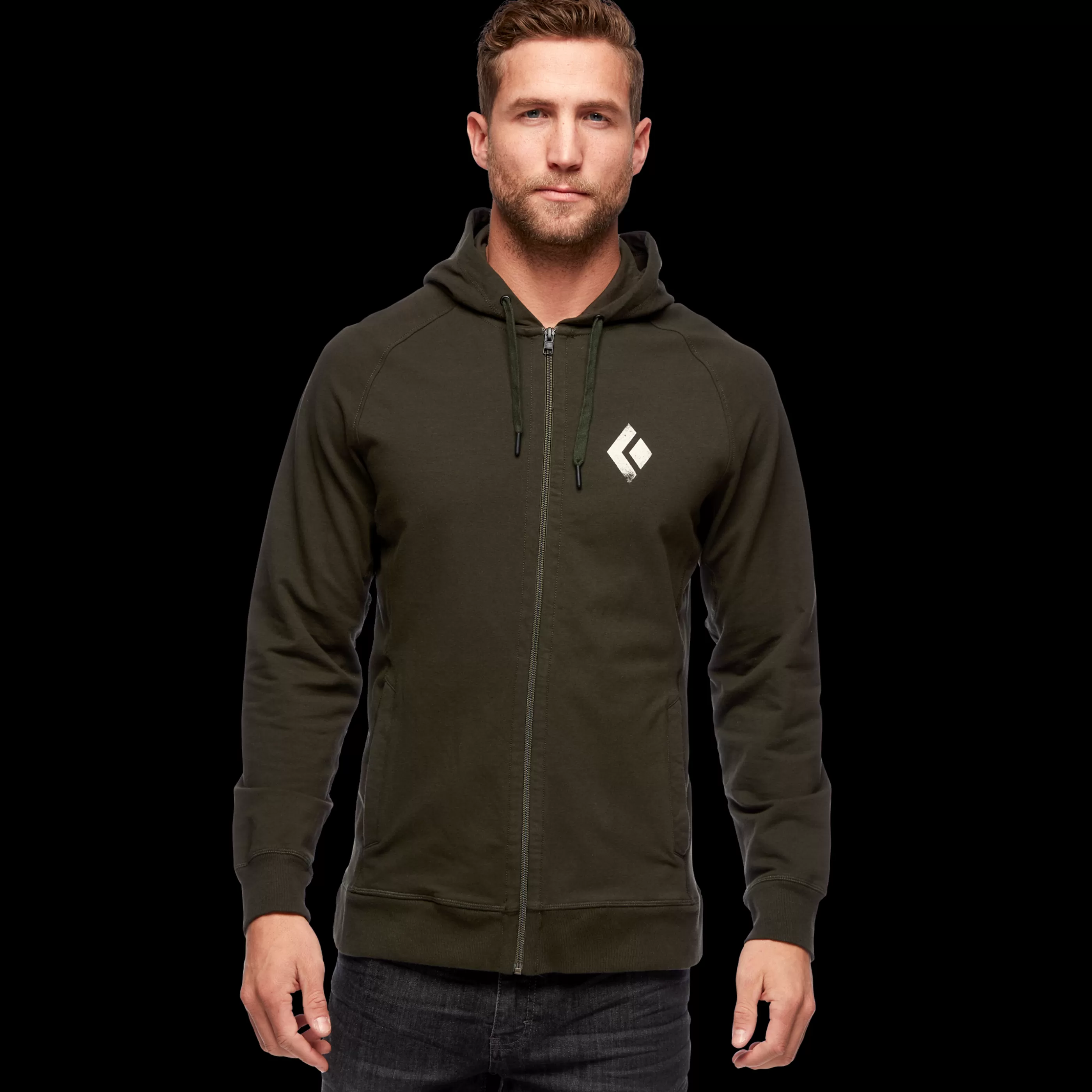 Men's Chalked Up Zip Hoody-Black Diamond Clearance