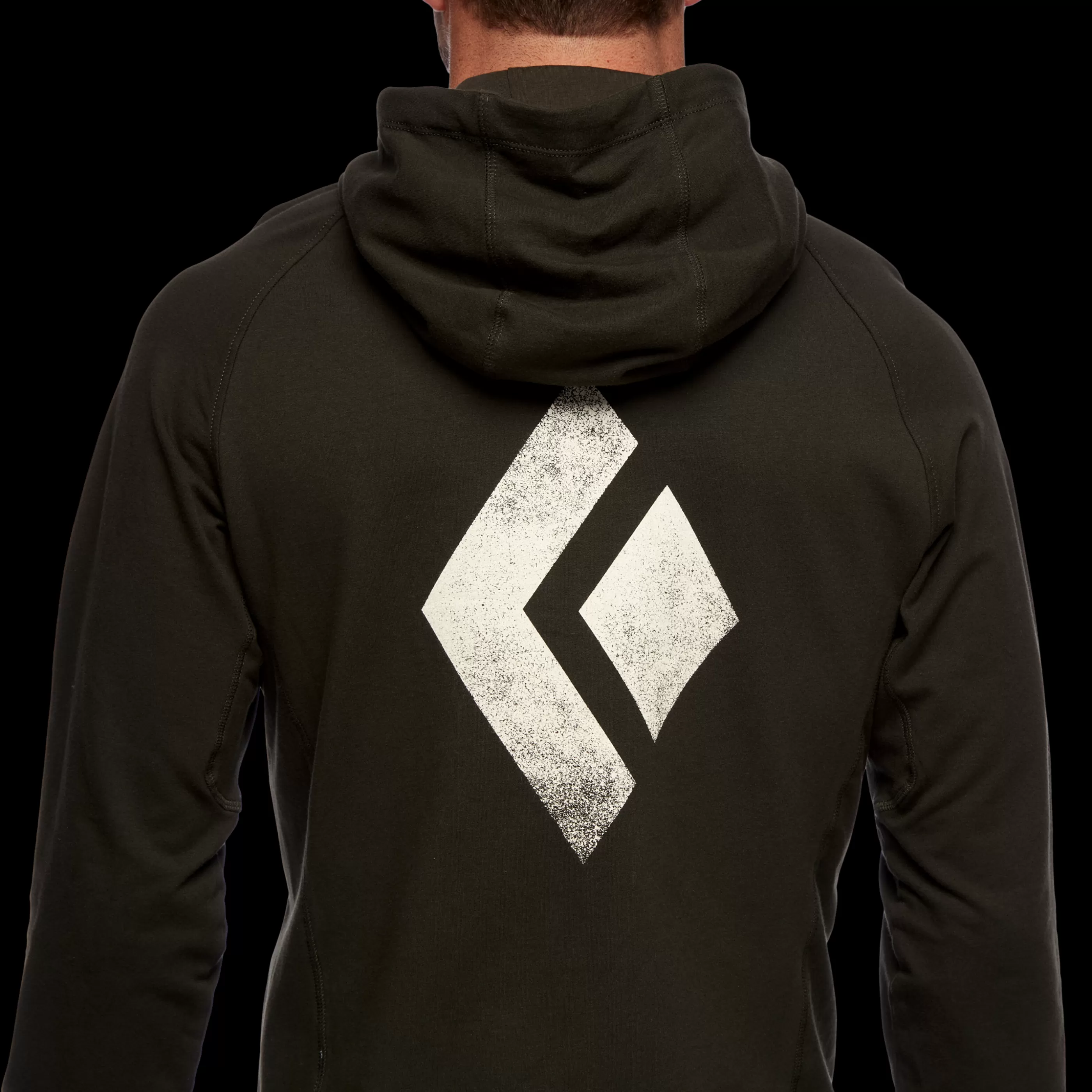 Men's Chalked Up Zip Hoody-Black Diamond Clearance