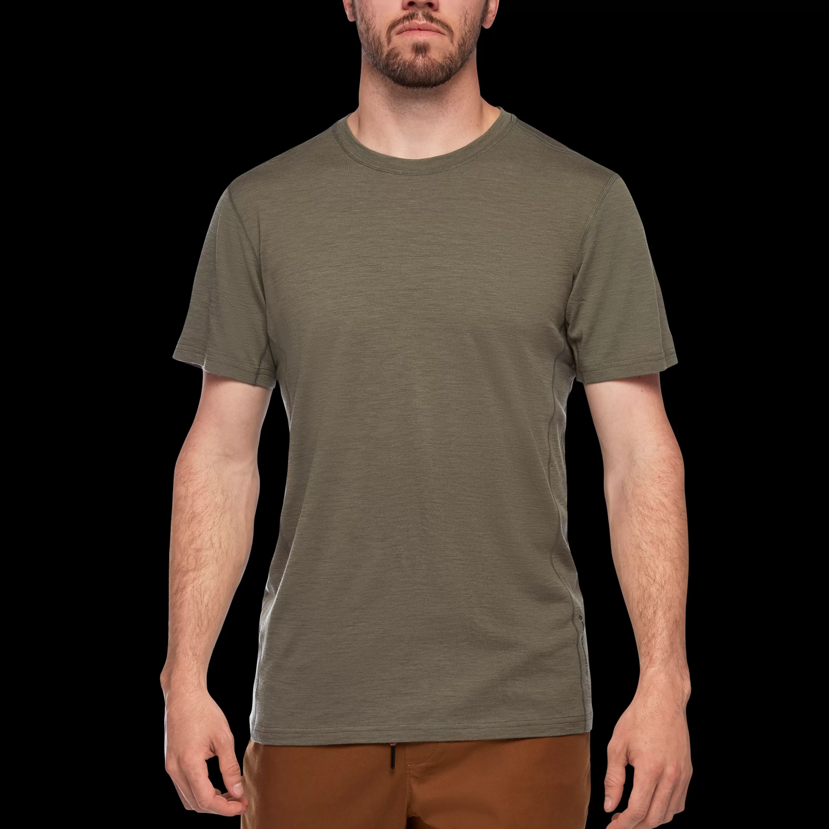 Men's Flux Merino T-Shirt-Black Diamond Flash Sale