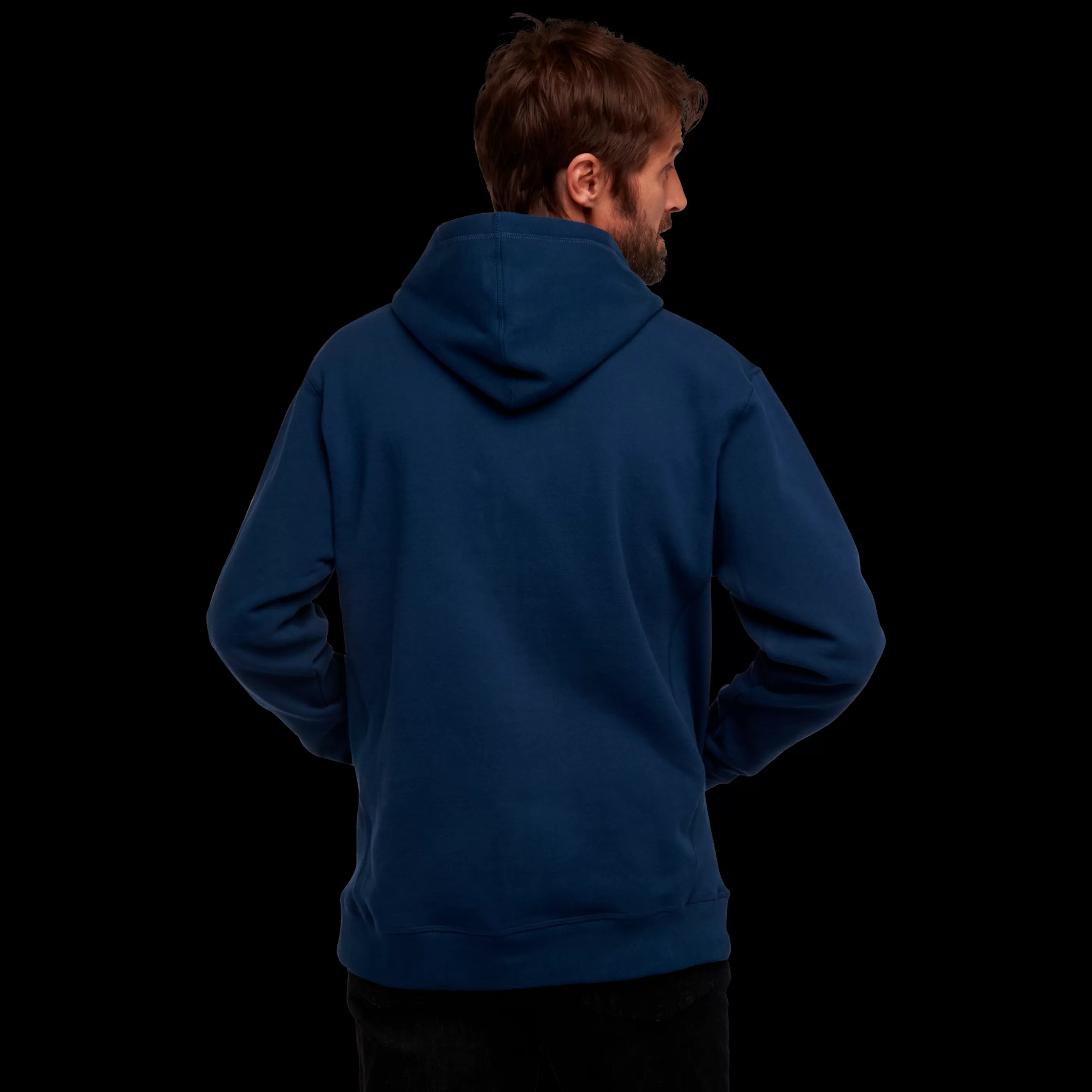 Men's Mountain Logo Hoody-Black Diamond Outlet