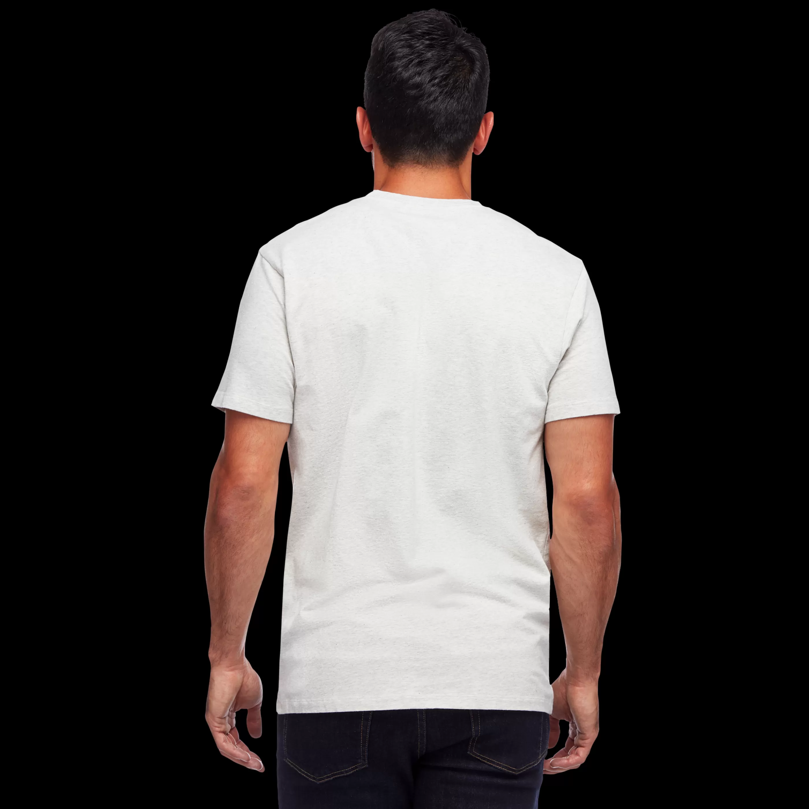 Men's Pocket Label T-Shirt-Black Diamond Store