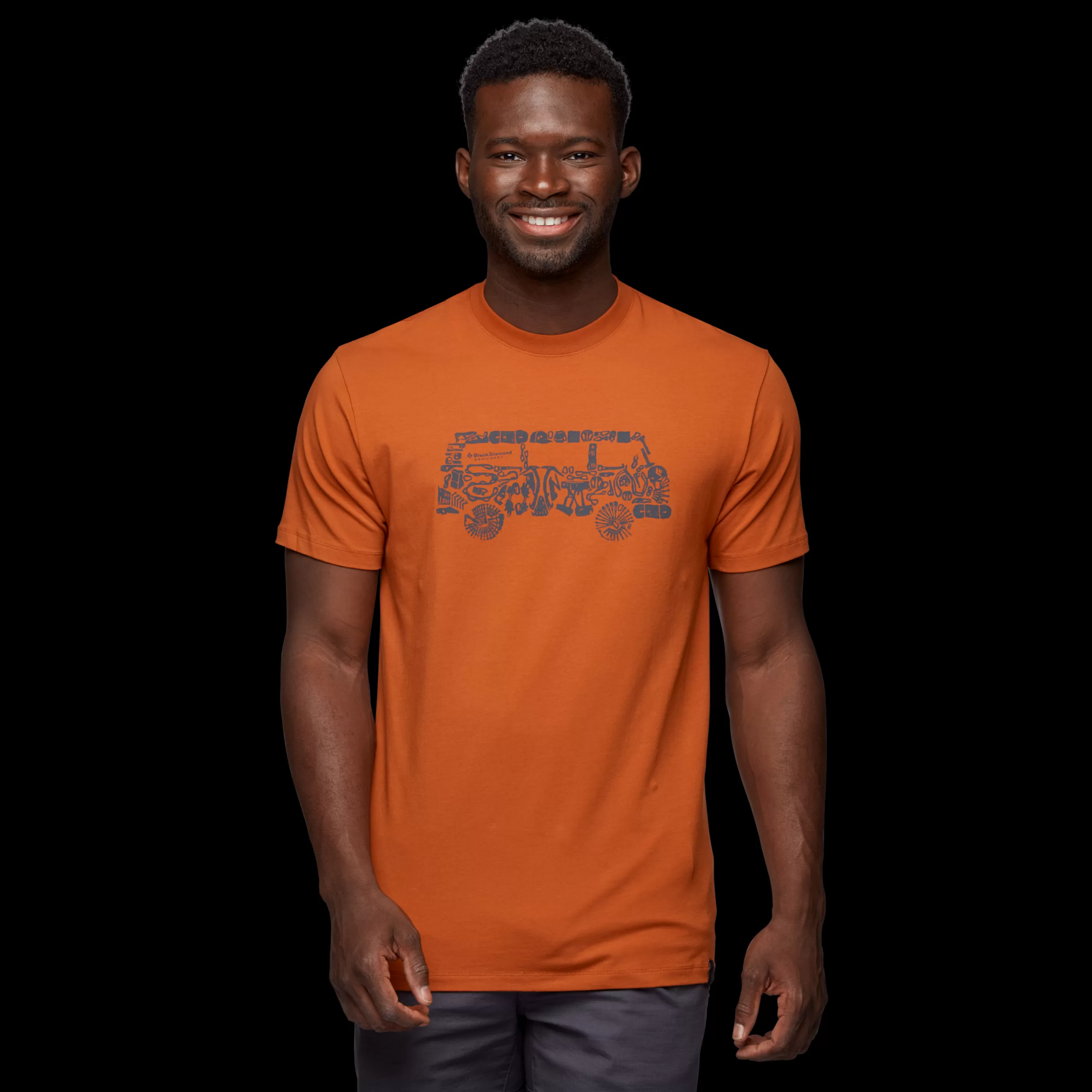 Men's Vantastic T-Shirt-Black Diamond Sale