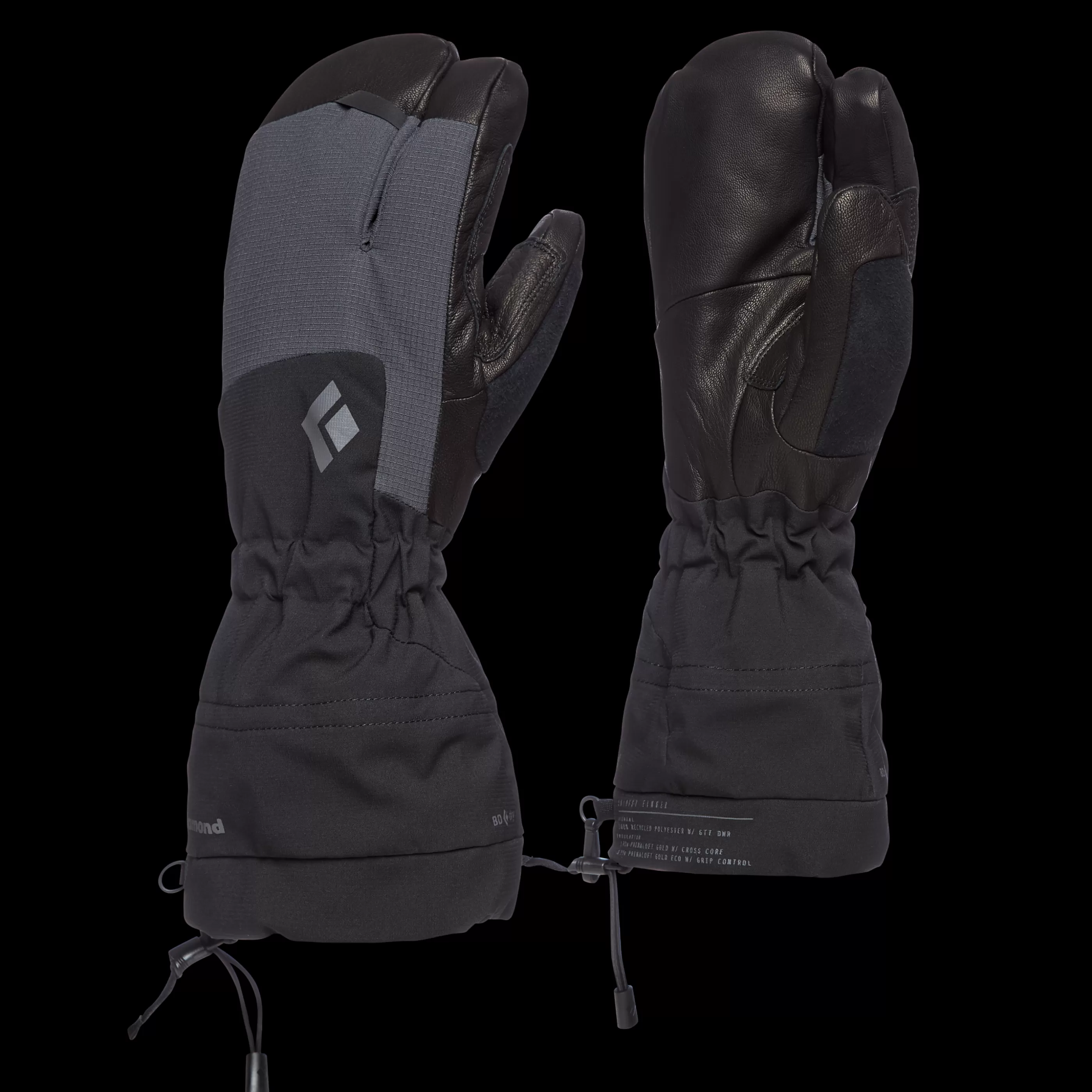 Soloist Finger Gloves-Black Diamond Clearance