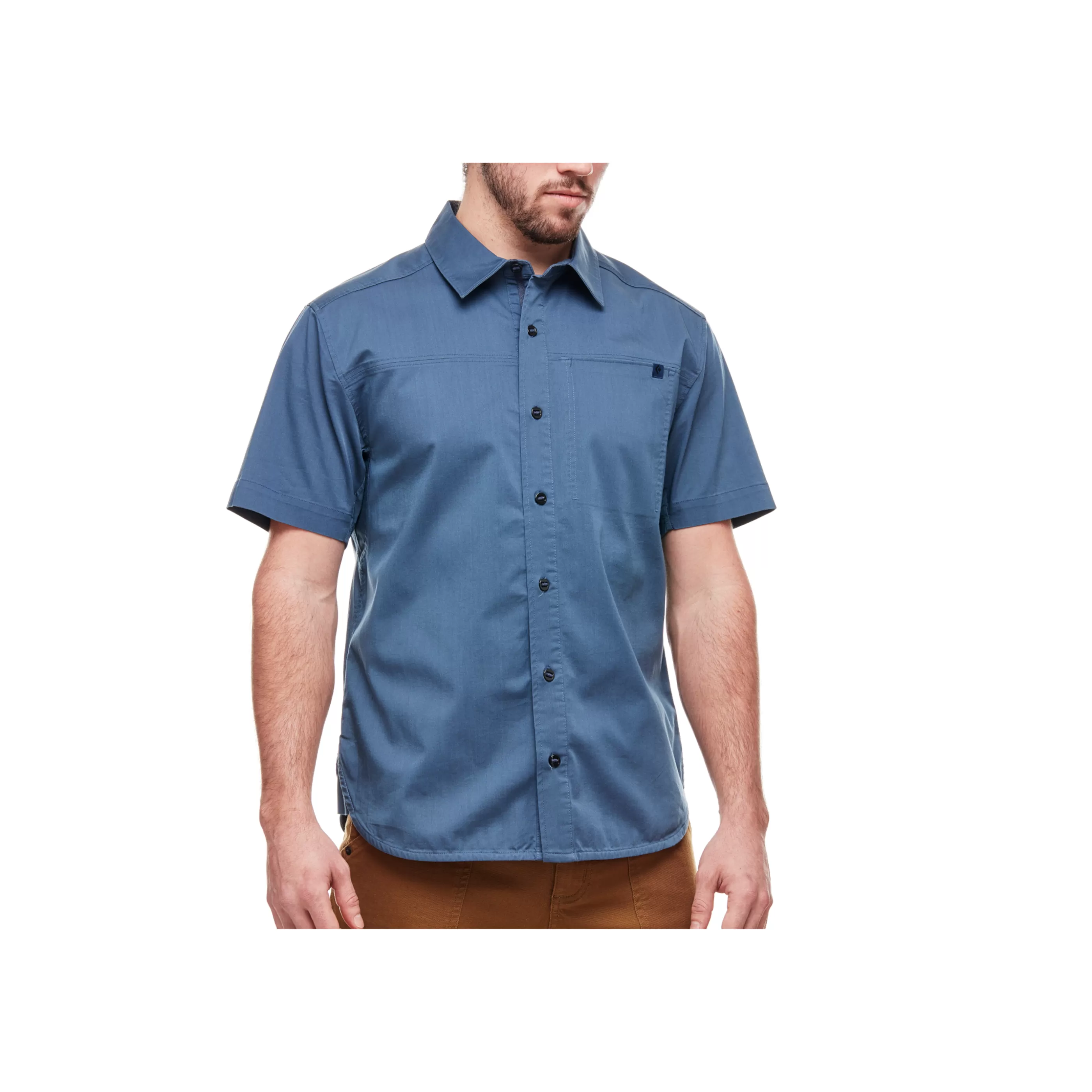 Ss Stretch Operator Shirt - Men's-Black Diamond Sale