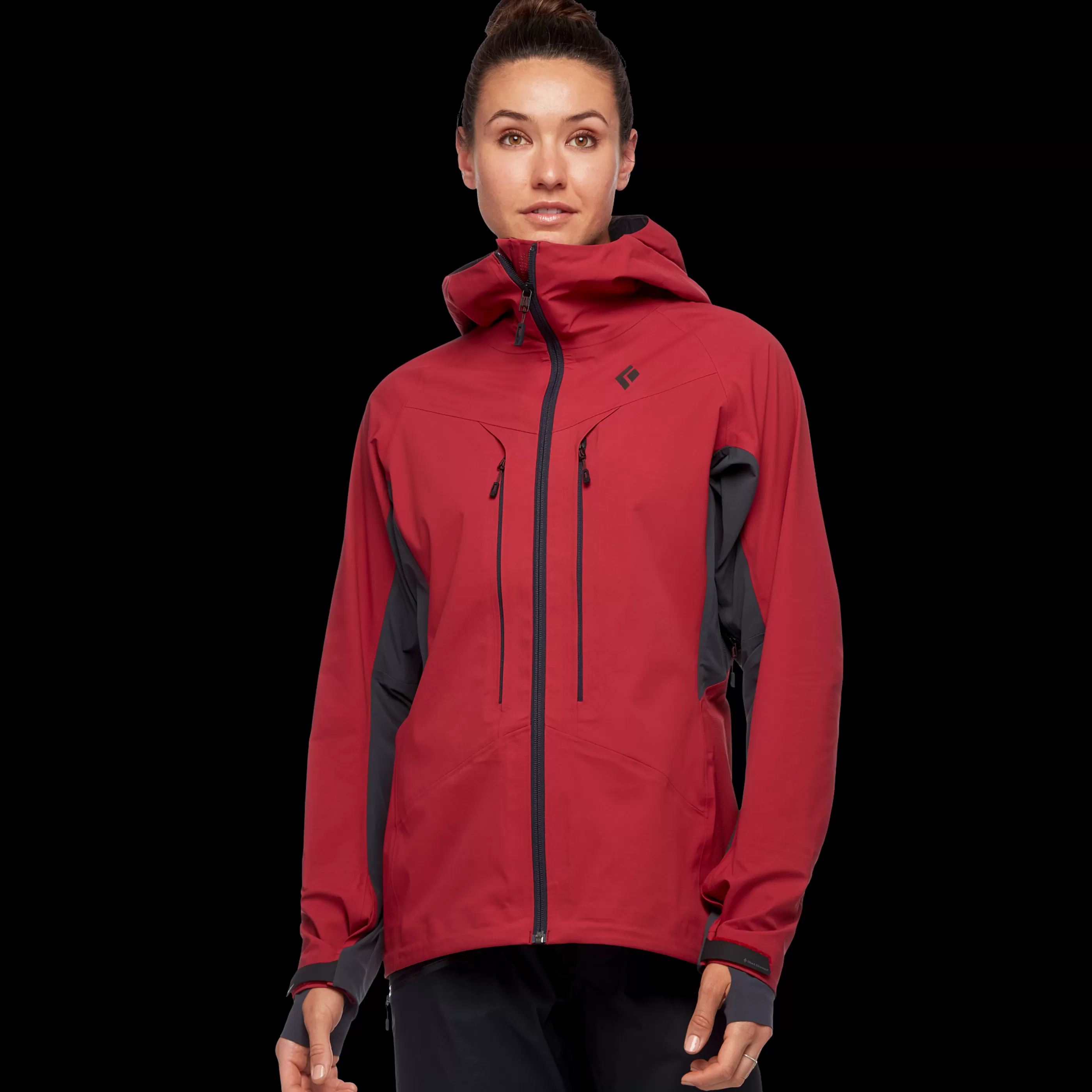 Women's Dawn Patrol Hybrid Shell-Black Diamond Cheap