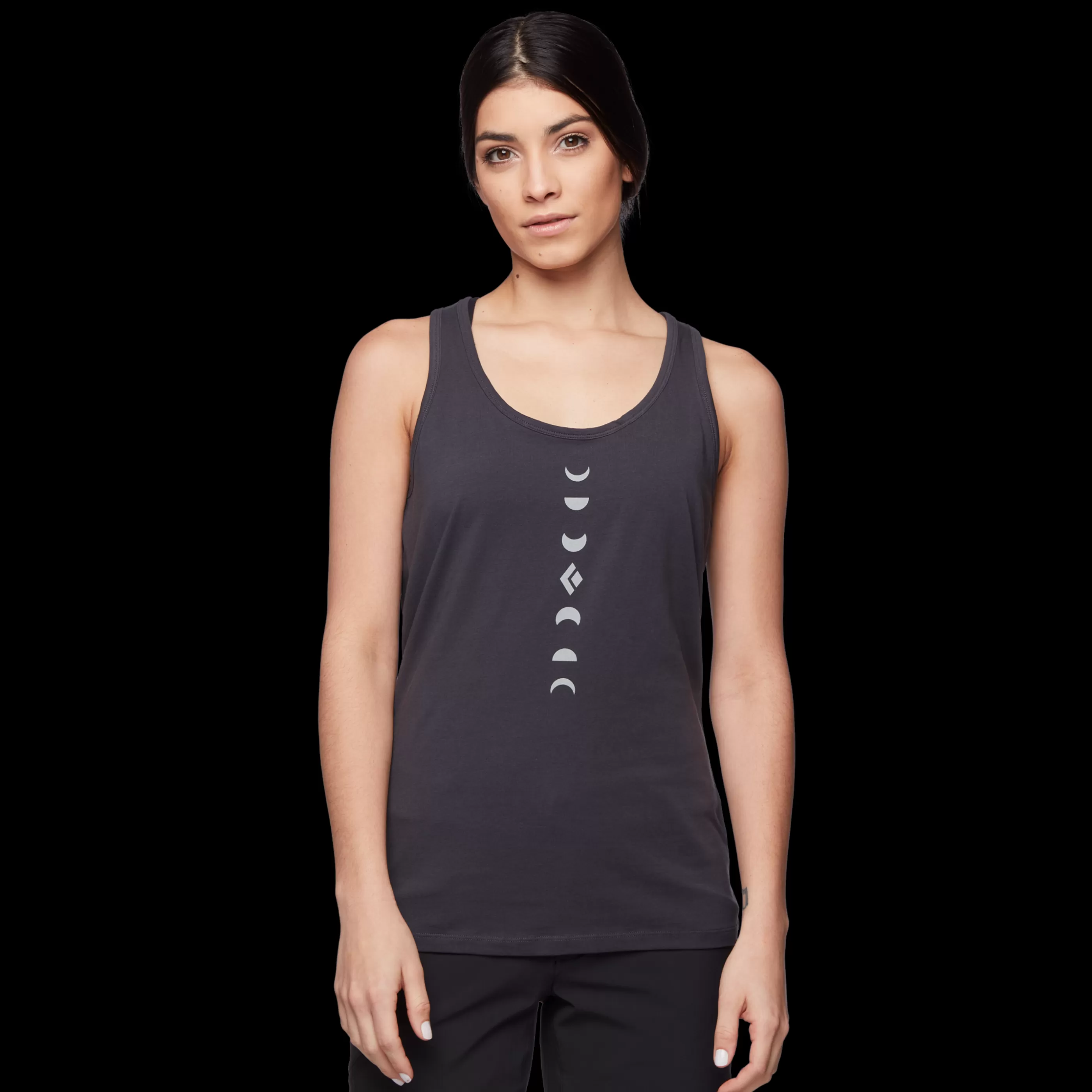 Women's Icon Full Moon Tank-Black Diamond Shop