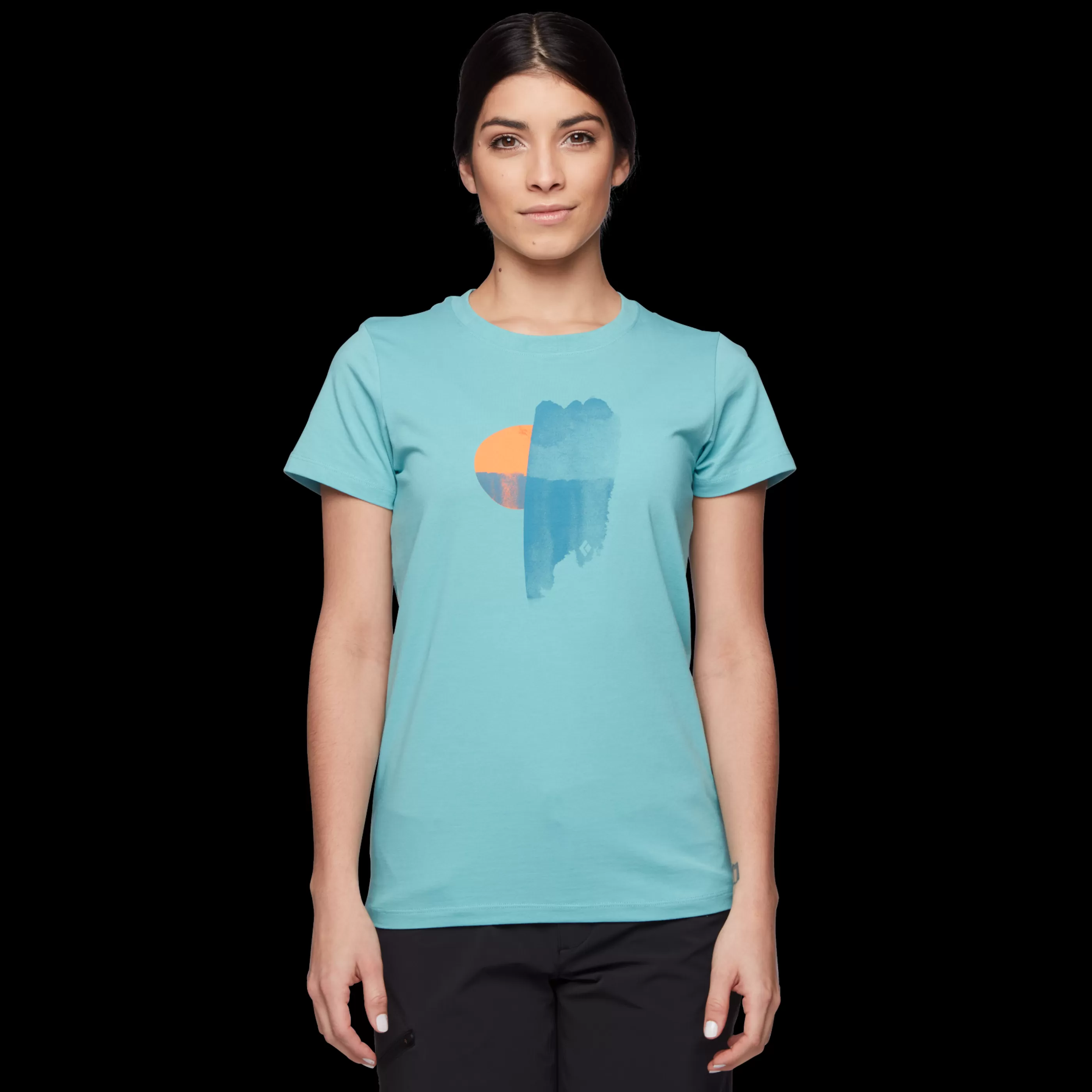 Women's Luminary Tee-Black Diamond Cheap