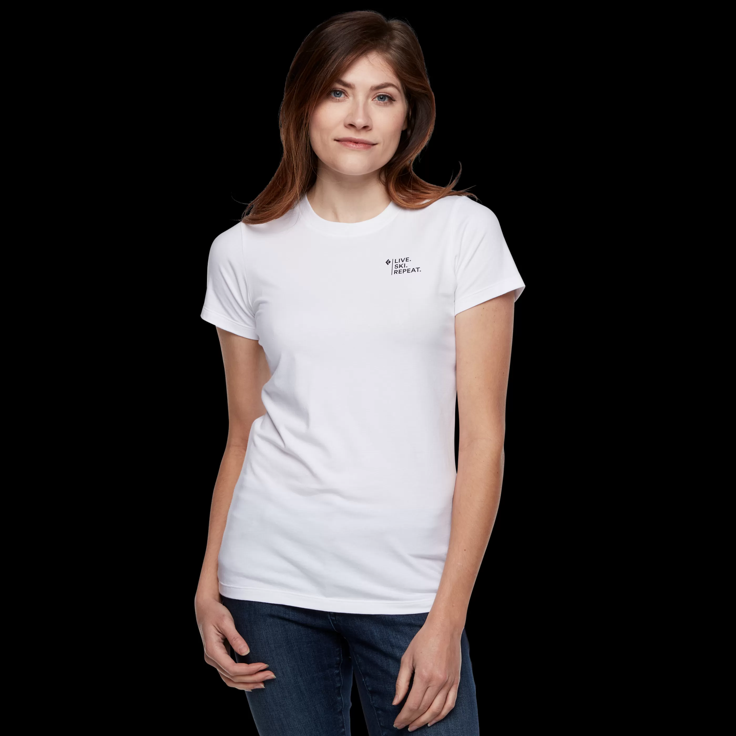 Women's Ski Mountaineering T-Shirt-Black Diamond Cheap