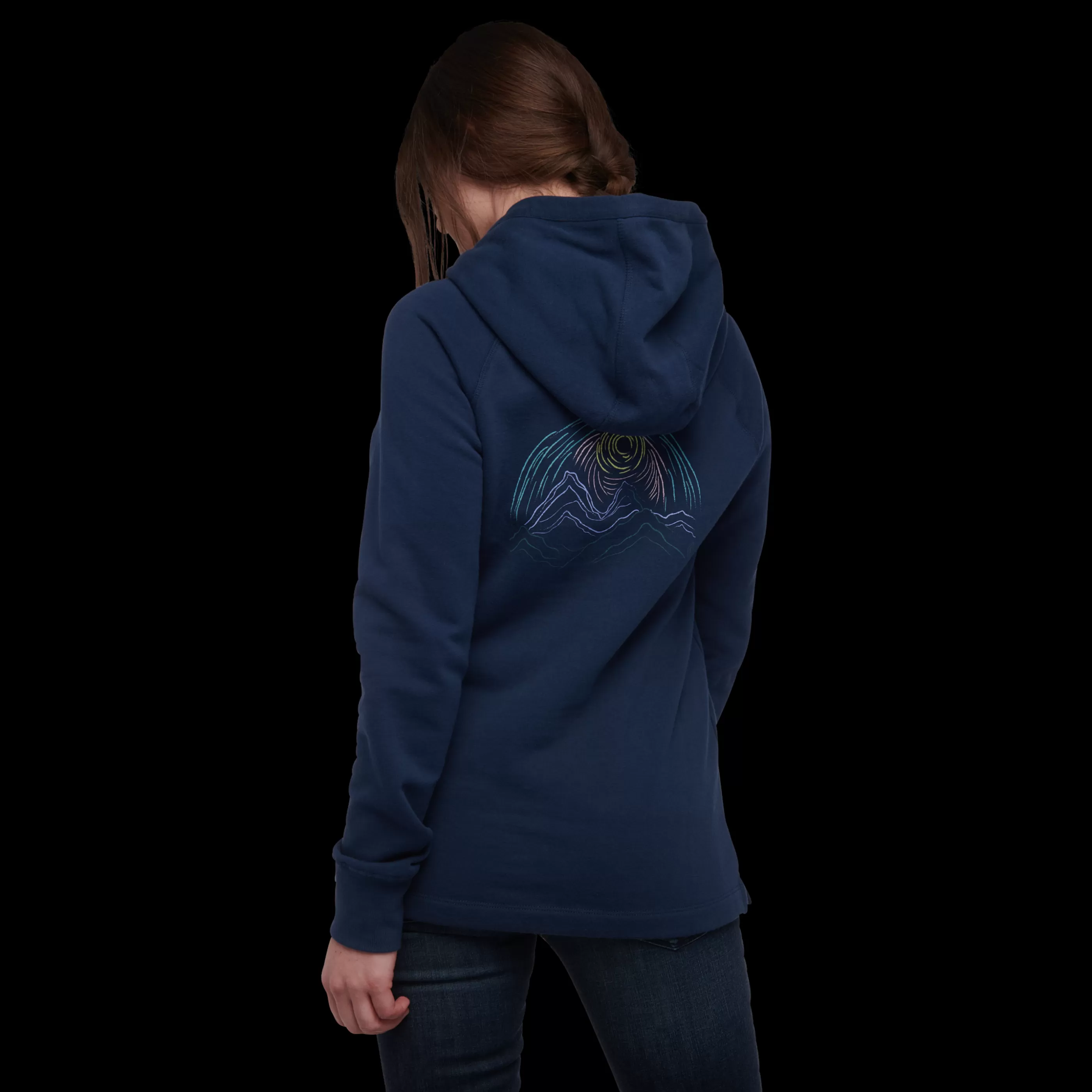 Women's Summit Scribble Hoody-Black Diamond Flash Sale