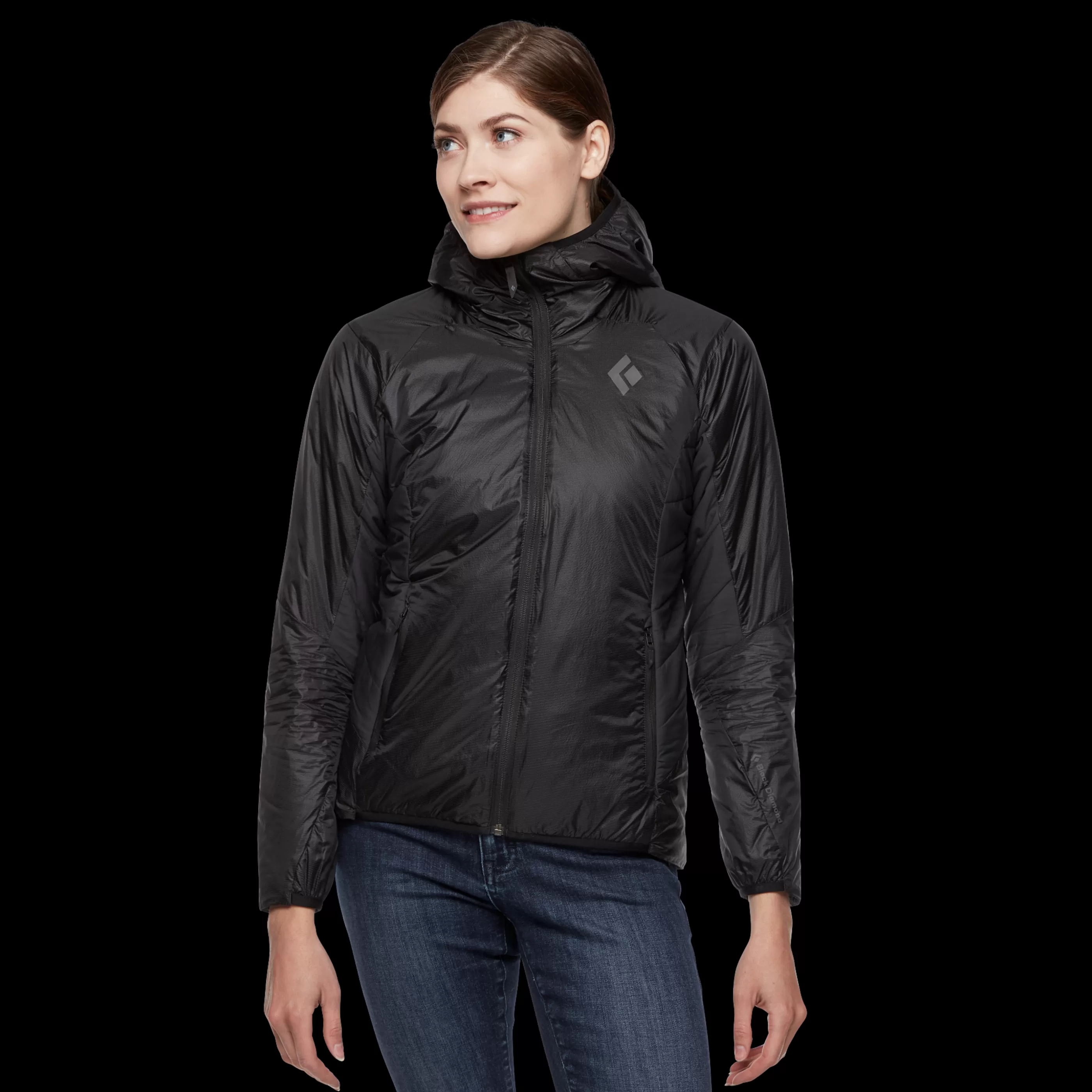 Women's Vision Hybrid Hoody-Black Diamond Flash Sale