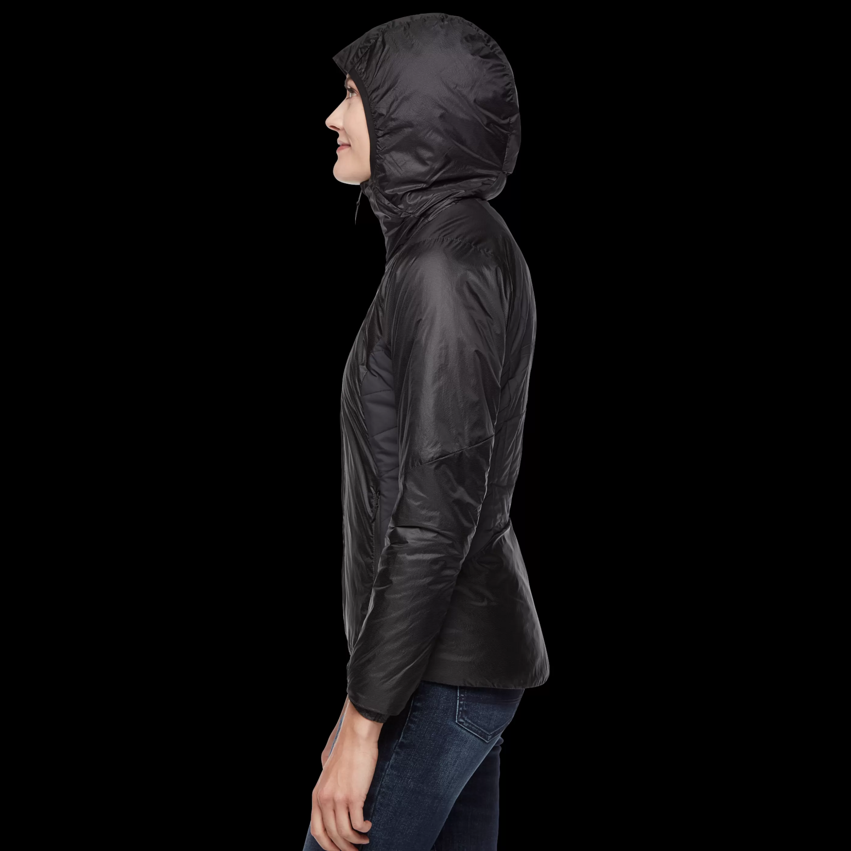 Women's Vision Hybrid Hoody-Black Diamond Flash Sale